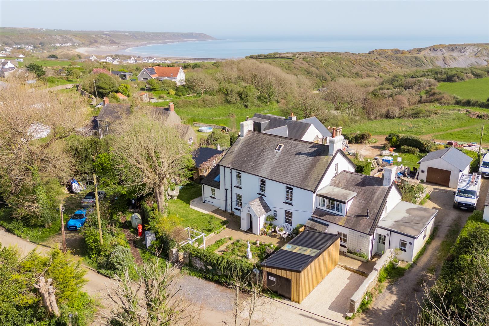 Milan House & Cottage, Overton Lane, Port Eynon, Swansea, SA3 1NR